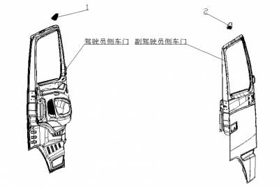 车门主副控开关