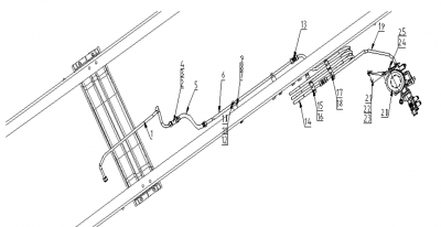 空气压缩机进出气管路